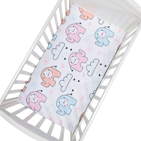Image of Newborn Baby Fitted Crib Sheets130*70 cm