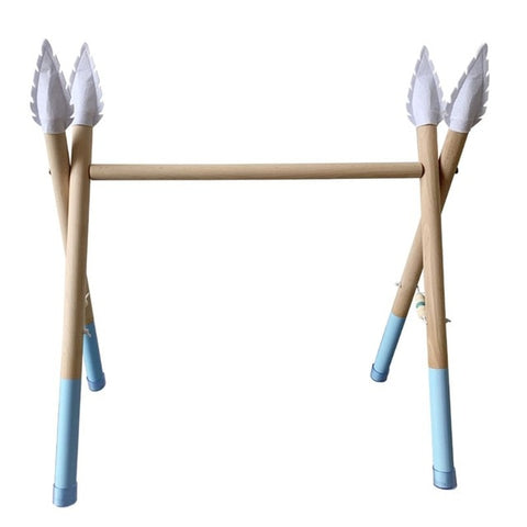 Image of 1Set Nordic Style Baby Gym Play Nursery Sensory Ring-pull