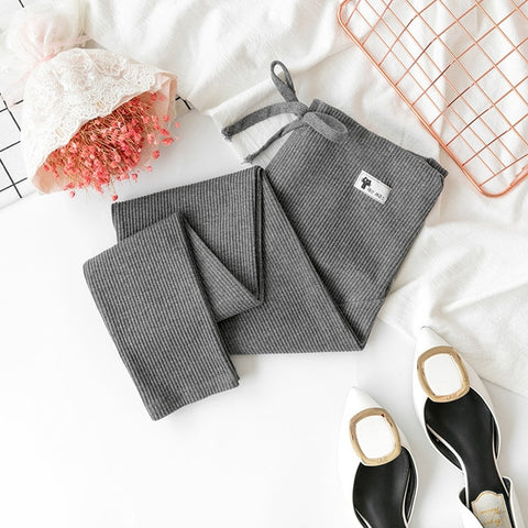 Image of Maternity Leggings Adjustable Waist Pregnant Women Pregnancy Clothes