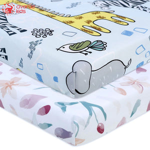 Newborn Baby Fitted Crib Sheets130*70 cm