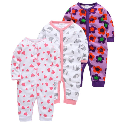 Image of 5pcs Sleepers Baby Pyjamas Newborn Girl Boy