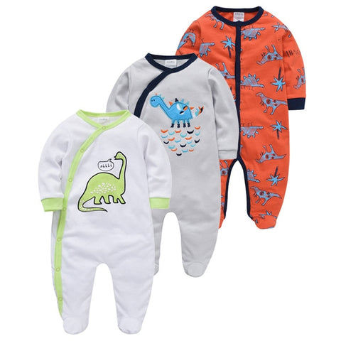 Image of 5pcs Sleepers Baby Pyjamas Newborn Girl Boy