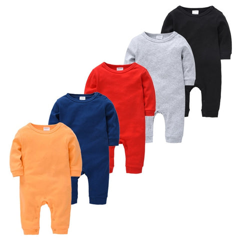 Image of 5pcs Sleepers Baby Pyjamas Newborn Girl Boy