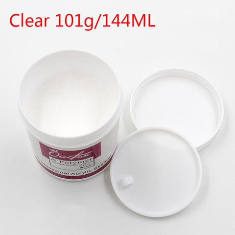 Image of 138ml Monomer Acrylic Powder Liquid clear color acrylic nail kit powder